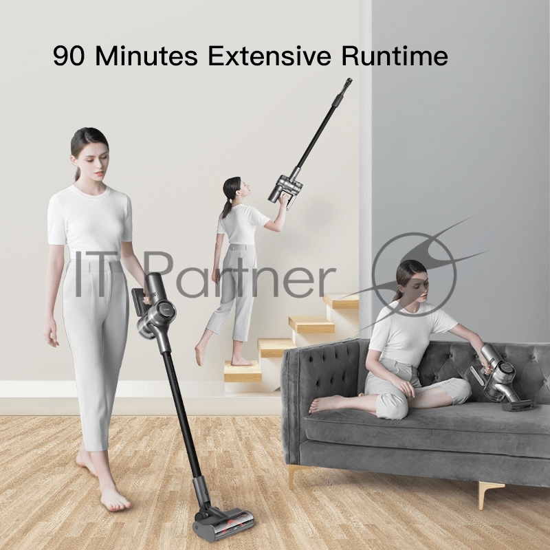 Пылесос вертикальный Dreame Cordless Vacuum Cleaner V12 Grey