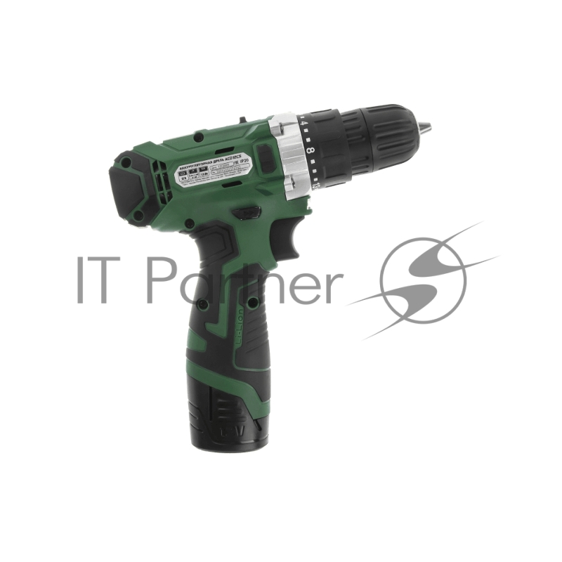 Аккум.дрель Hammer ACD12CS 12В 1x1.5Ач LiION 10мм 0-350/0-1400об/мин 26Нм