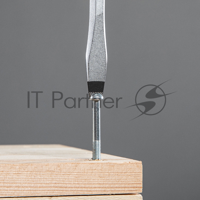 Отвертка GROSS 12119 SL8,0 x 150 мм S2, трехкомпонентная рукоятка