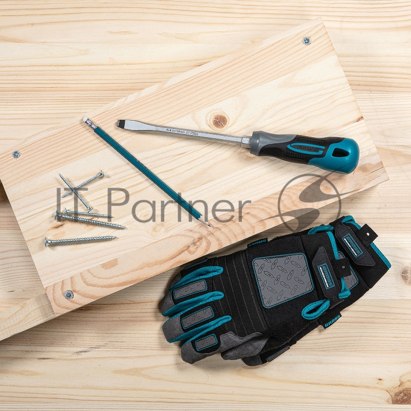 Отвертка GROSS 12119 SL8,0 x 150 мм S2, трехкомпонентная рукоятка