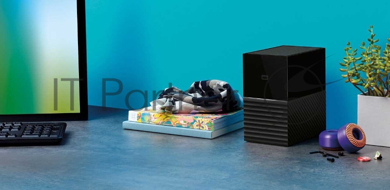 Накопитель на жестком магнитном диске WD Внешний жёсткий диск WD My Book Duo (New) WDBFBE0360JBK-EESN 36ТБ 3,5 5400RPM USB 3.0/USB 3.1 Gen 1 Type-C (G9C)