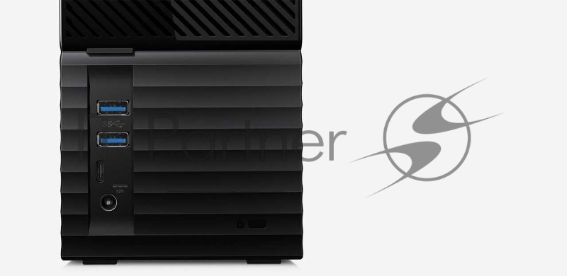 Накопитель на жестком магнитном диске WD Внешний жёсткий диск WD My Book Duo (New) WDBFBE0360JBK-EESN 36ТБ 3,5 5400RPM USB 3.0/USB 3.1 Gen 1 Type-C (G9C)