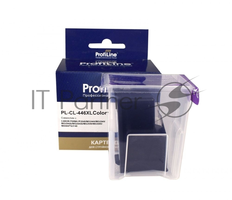Струйный картридж PL-CL-446XL для принтеров CANON PIXMA IP2840/MG2440/MG2540/MG2540S/M с чернилами Cyan/Magenta/Yellow ProfiLine