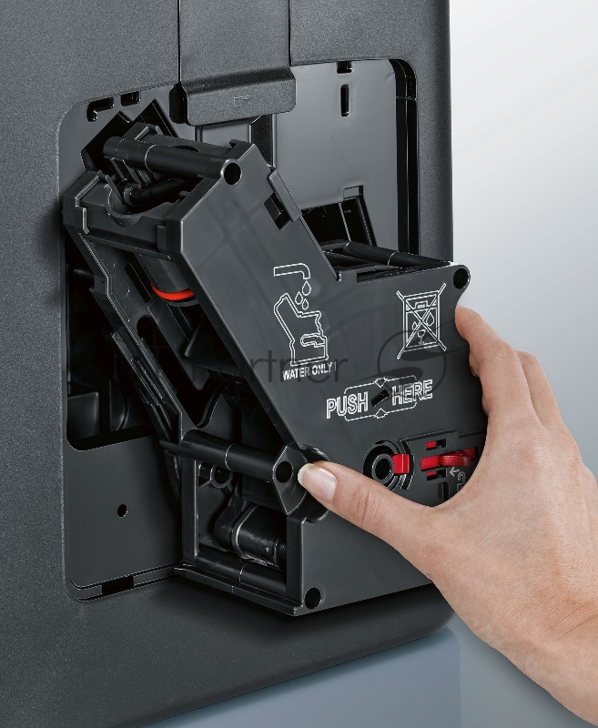 Кофемашина Siemens TE655319RW / Полн. автоматическая кофе-машина, черный металлик