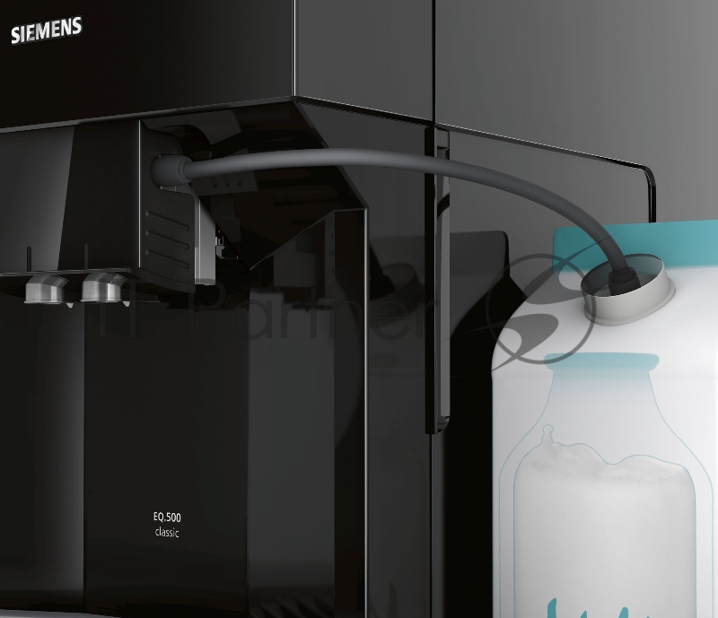 Кофемашина Siemens TP501R09 / Полн. автоматическая кофе-машина, черный глянец