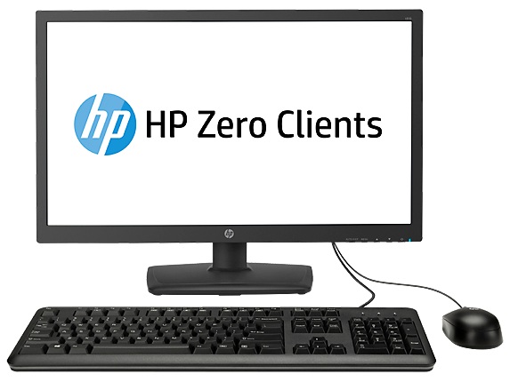Тонкий клиент HP J2N80AA ZERO Client HP t310 1920x1080 TERA2321/512Mb/HP Smart Zero Core/черный