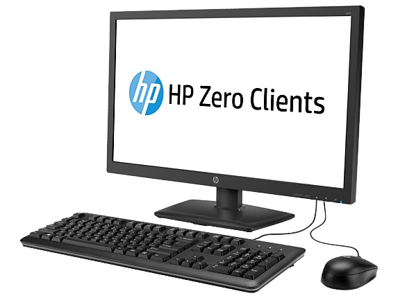 Тонкий клиент HP J2N80AA ZERO Client HP t310 1920x1080 TERA2321/512Mb/HP Smart Zero Core/черный