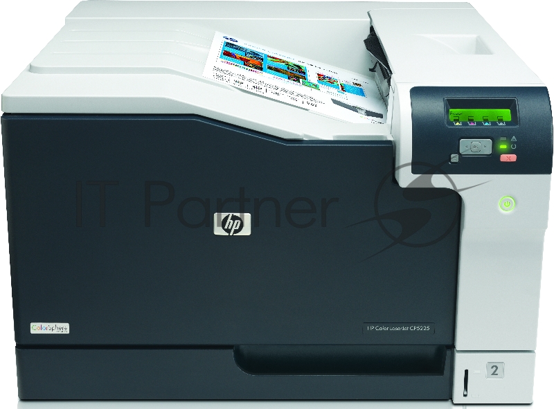 Цветной лазерный принтер HP Color LaserJet CP5225 A3, 600x600dpi, бело-серый (USB2.0)