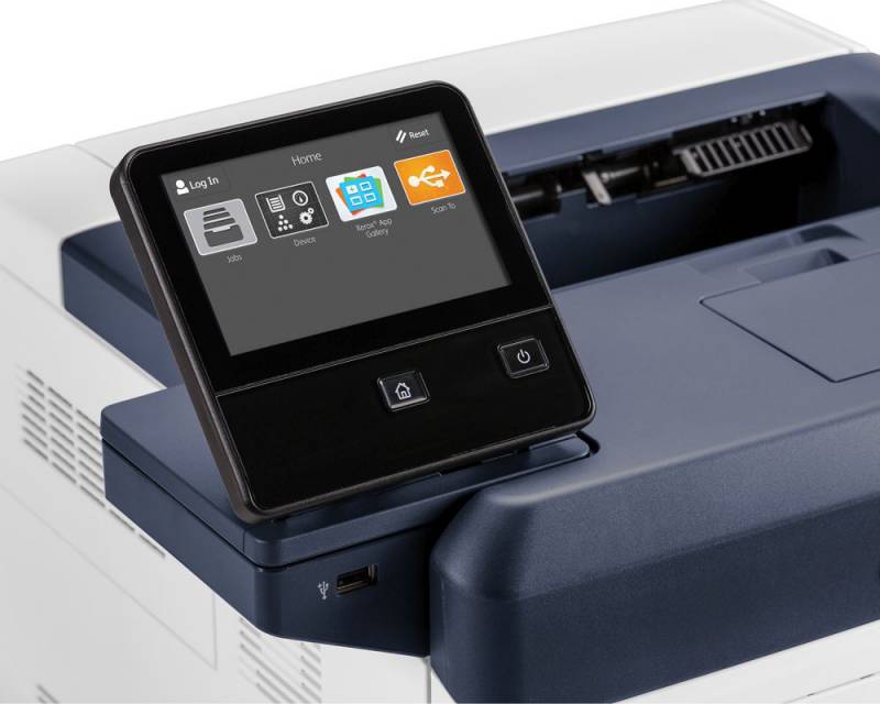 Лазерный принтер Xerox VersaLink B400/DN A4, 1200x1200dpi, бело-синий (USB3.0, LAN)