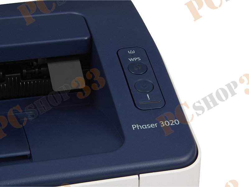 Лазерный принтер Xerox Phaser 3020BI A4, 1200x1200dpi, бело-синий (USB2.0, WiFi)