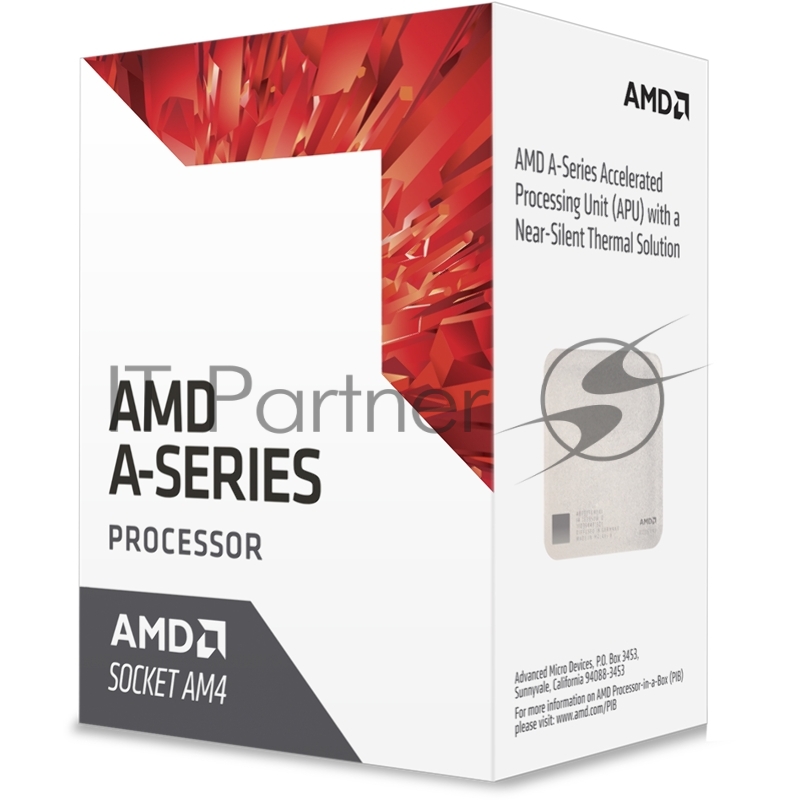Процессор CPU AMD A8 9600 BOX {3.1-3.4GHz, 2MB, 65W, Socket AM4}