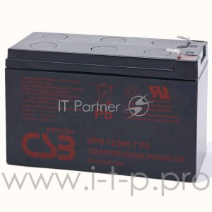 батареи CSB Батарея UPS123607 (12V 7.5Ah) (средний срок службы составляет до 5 лет)