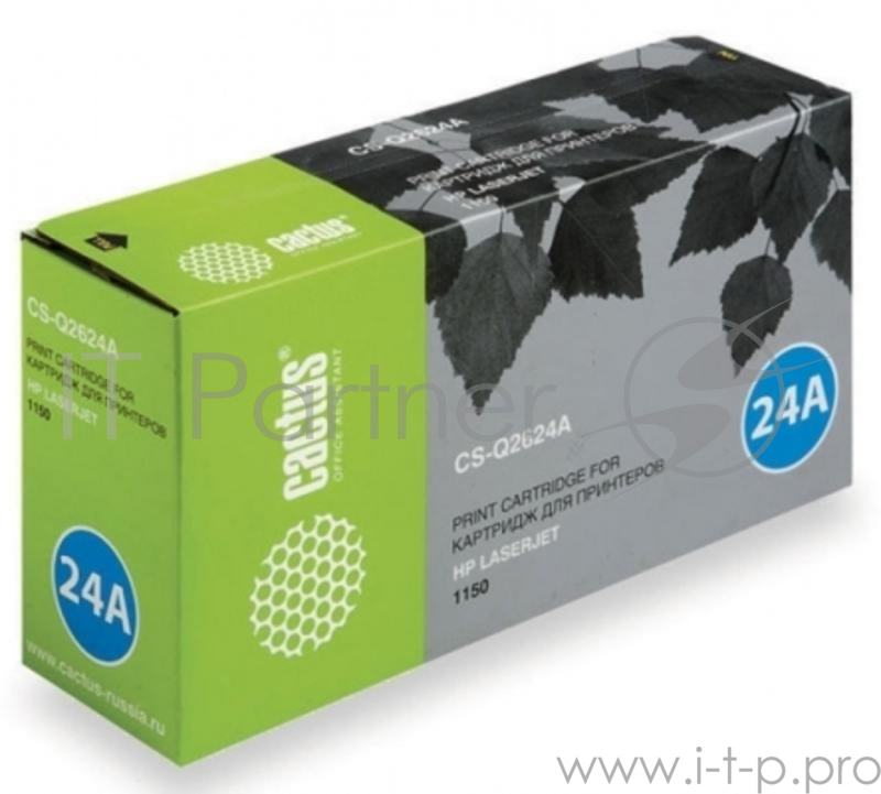 Расходные материалы CACTUS Q2624A Картридж (CS-Q2624A) для HP LaserJet 1150 series (2 500 стр.)
