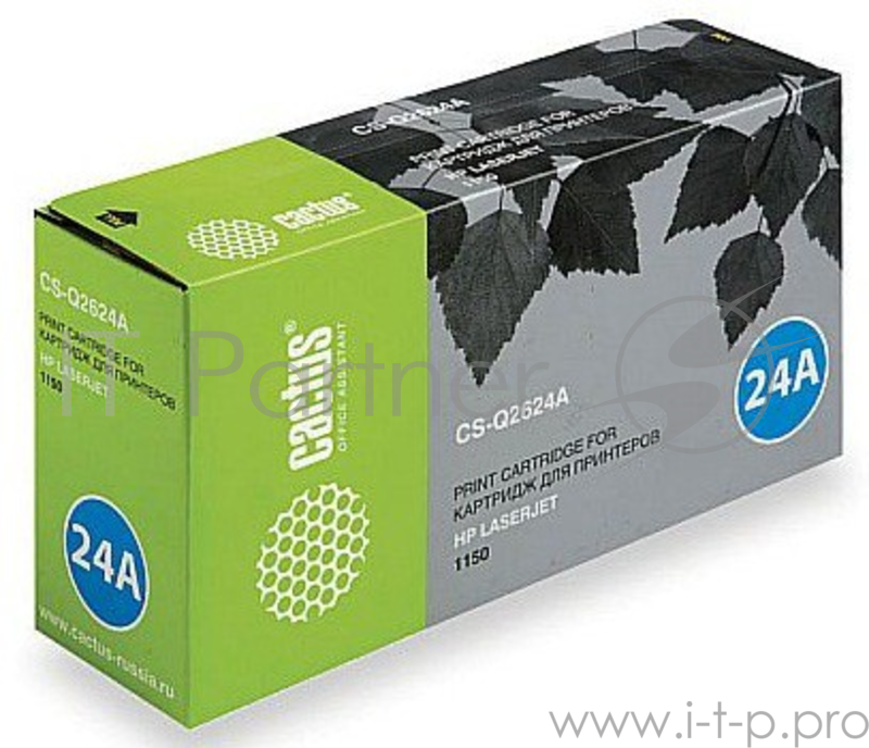 Расходные материалы CACTUS Q2624A Картридж (CS-Q2624A) для HP LaserJet 1150 series (2 500 стр.)