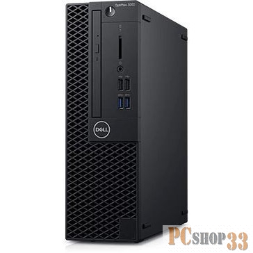 Компьютер Dell OptiPlex 3060 SFF 3060-7540 (Core i5 8500-3.00ГГц, 8ГБ, 256ГБ SSD, UHDG, DVDRW, LAN, W10 Pro) + клавиатура + мышь