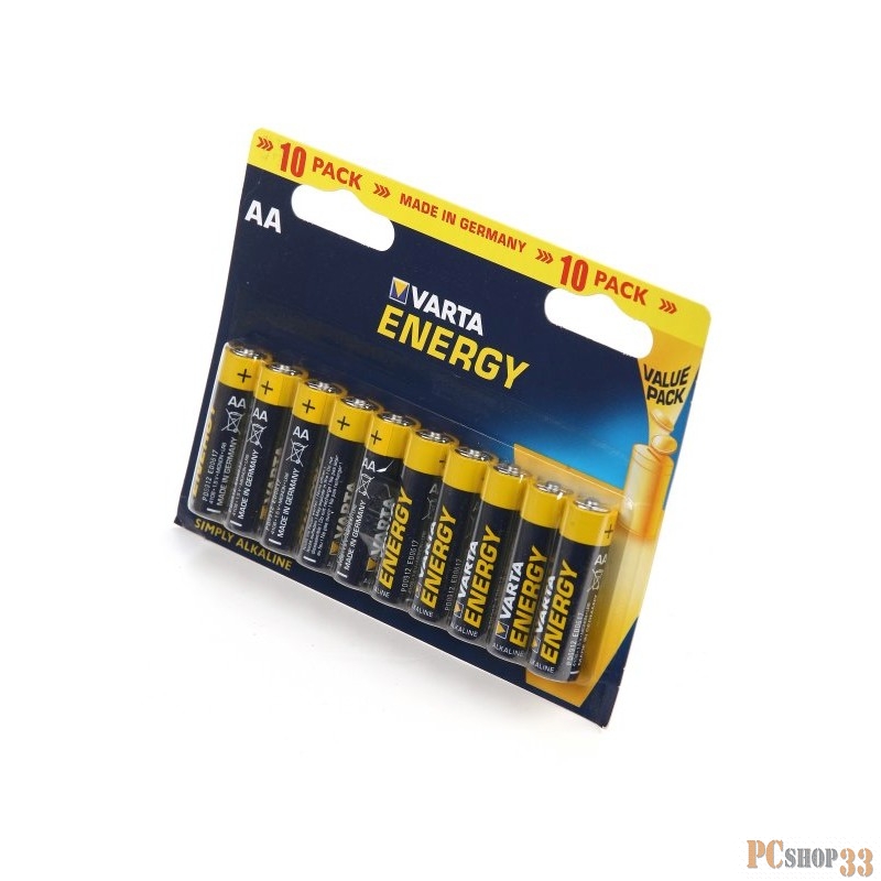 Батарейка VARTA LR6/10BL ENERGY 4106