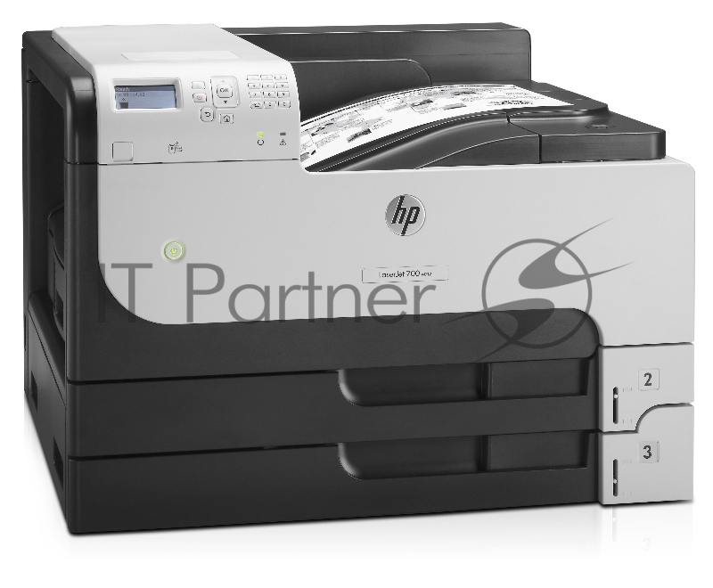 Лазерный принтер HP LaserJet Enterprise 700 M712dn A3, 1200x1200dpi, бело-черный (USB2.0, LAN)