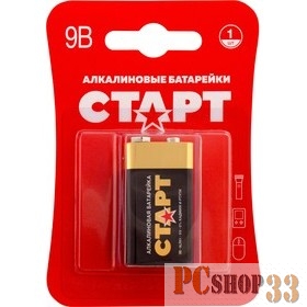 Батарейки СТАРТ 6LR61-BL1 10/200