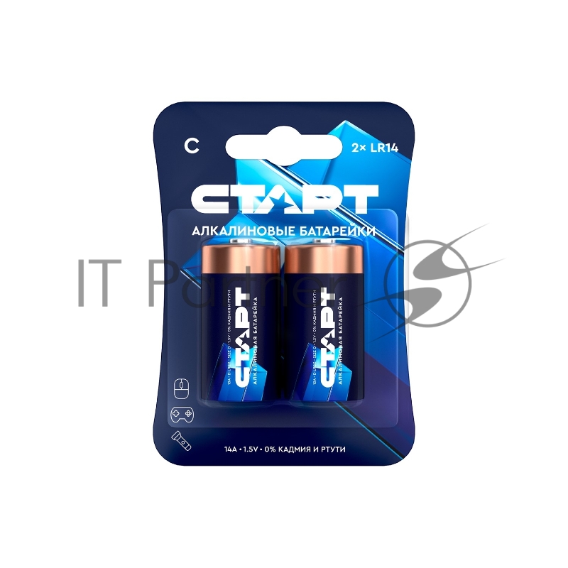 Батарейки СТАРТ LR14-BL2 20/160