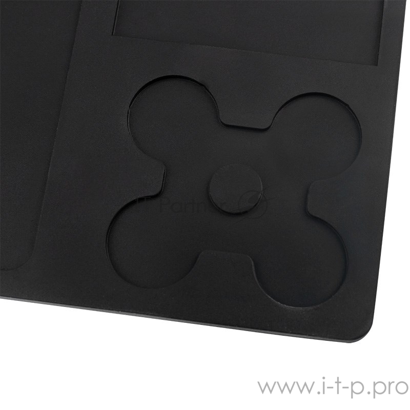 Коврик антистатический термостойкий 329х208х2.6 мм черный