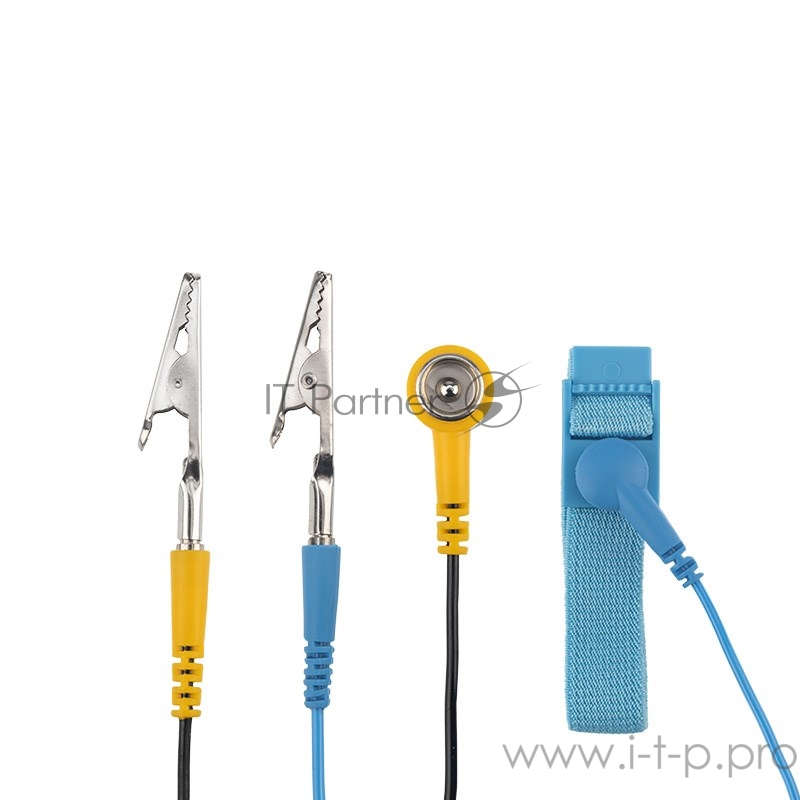 Коврик антистатический термостойкий 200х200х2.5 мм с браслетом и гарнитурой