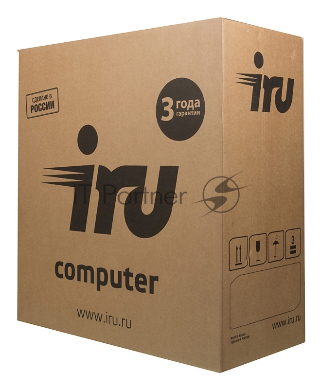 ПК IRU Home 120 MT E1 6010 (1.35)/4Gb/SSD120Gb/R2/Windows 10 Home Single Language 64/GbitEth/400W/черный
