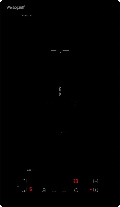 Стеклокерамическая панель Weissgauff HI 32 BFZC