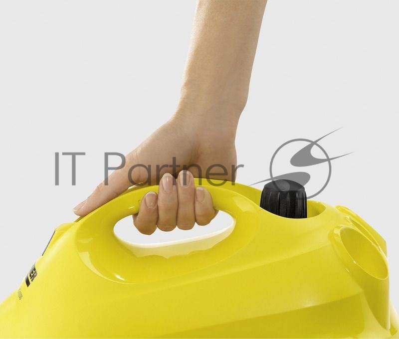 Пароочиститель напольный Karcher SC 2 *RU 1500Вт желтый/черный