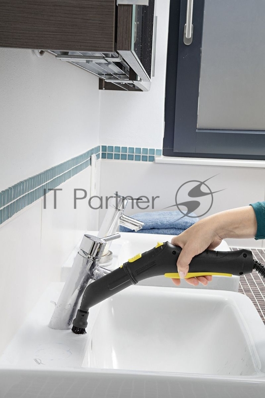 Пароочиститель напольный Karcher SC 2 *RU 1500Вт желтый/черный