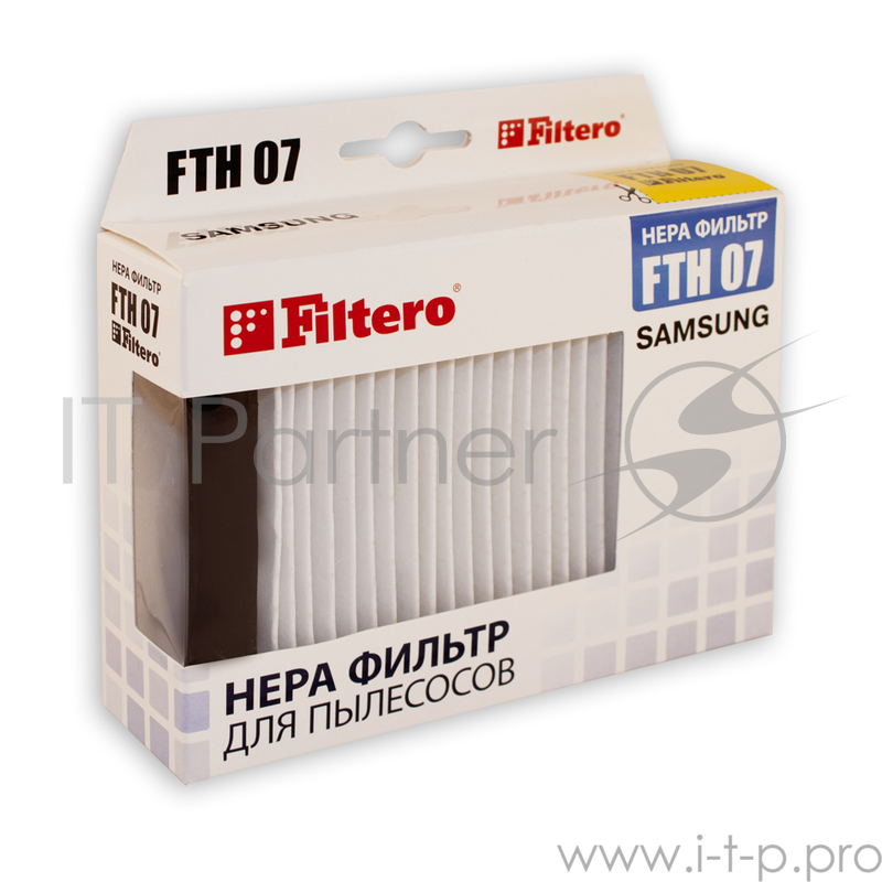 Фильтр для пылесоса FILTERO FTH-07 HEPA для Samsung, серия: SC-43.., SC-44.., SC-45..., SC-47..