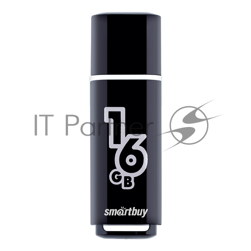 USB2.0 16Gb Smart Buy Glossy series Black