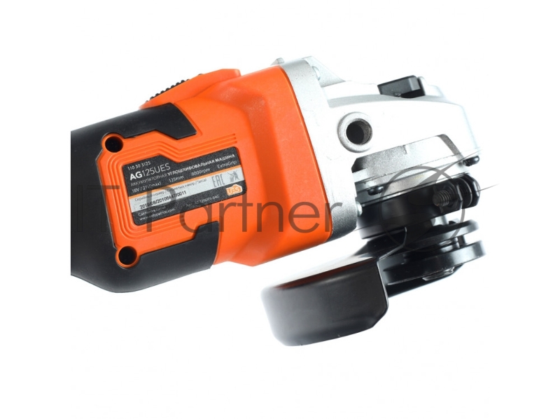 Машина углошлифовальная (УШМ) PATRIOT PATRIOT AG 125Li UES (Без ЗУ и АКБ) в коробке, двигатель: бесщёточный, 8000об/мин
