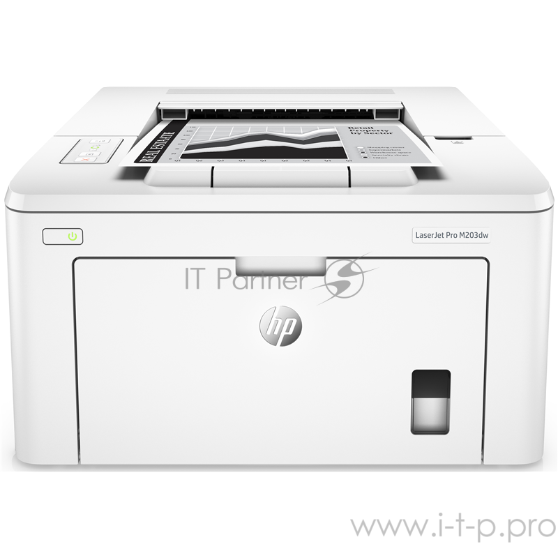 Лазерный принтер HP LaserJet Pro M203dw A4, 600x600dpi, белый (USB2.0, LAN, WiFi)