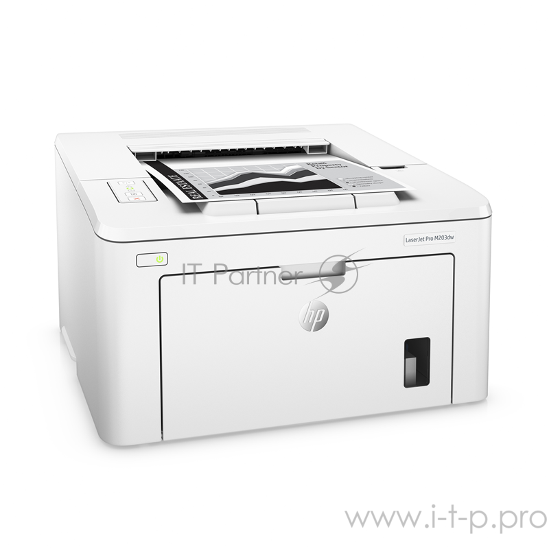 Лазерный принтер HP LaserJet Pro M203dw A4, 600x600dpi, белый (USB2.0, LAN, WiFi)