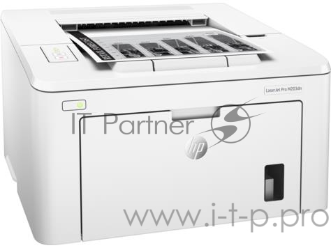 Лазерный принтер HP LaserJet Pro M203dn A4, 600x600dpi, белый (USB2.0, LAN)