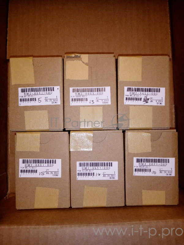 J7Z98-67902 Комплект роликов (лотки 2,3,4) HP CLJ M652/M653/M681/M682 (O)