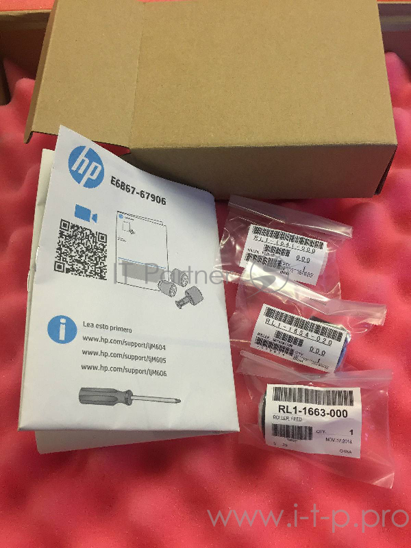 E6B67-67906 Комплект роликов обходного лотка HP LJ M604/M605/M606 (O)