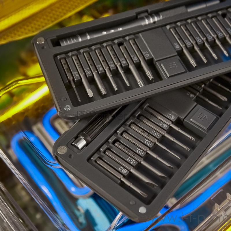 Набор отверток для точных работ KRANZ RA-02, 30 предметов