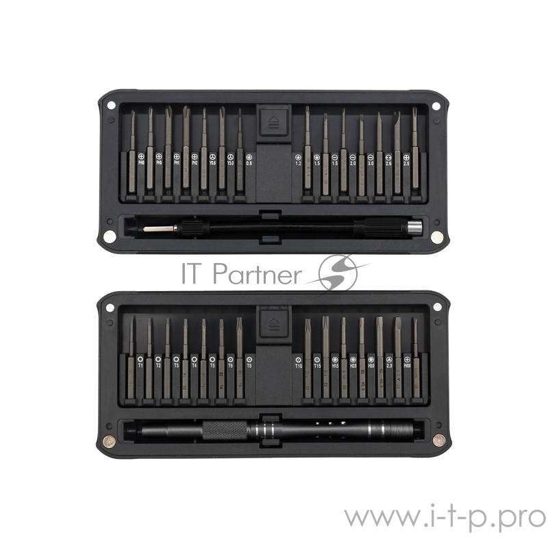 Набор отверток для точных работ KRANZ RA-02, 30 предметов