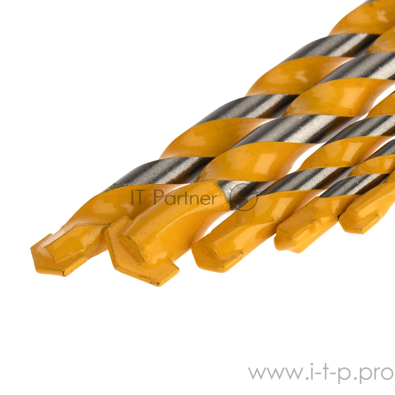 Набор сверл по бетону 4-5-6-8-10 мм KRANZ пластиковый кейс