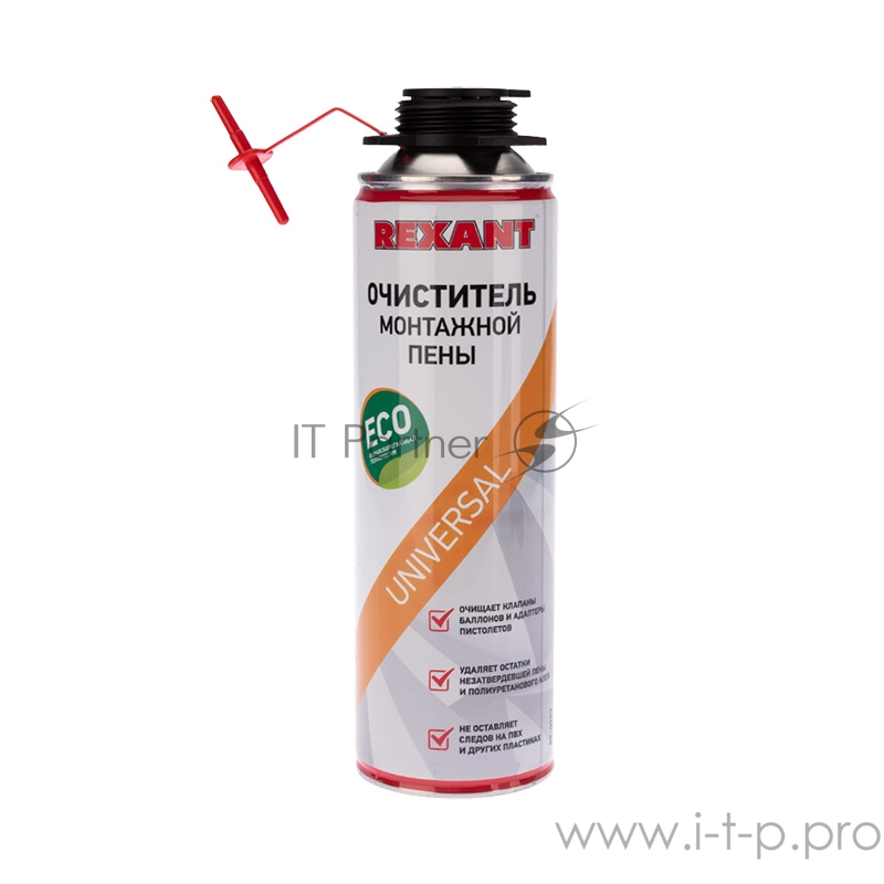 Очиститель монтажной пены 500 мл REXANT