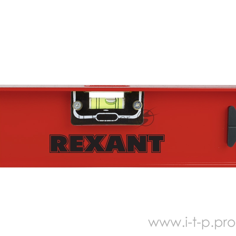 Уровень алюминиевый «Рельс», 1500 мм, 3 глазка (1 поворотный) REXANT