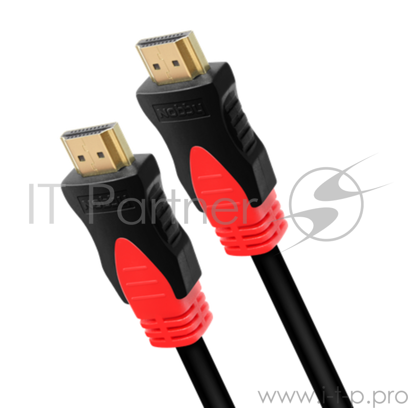 Кабель Nobby Кабель NBP-HC-50-01 HDMI-HDMI v2.0, 5м, 14,4 Гбит/с, 60Гц, высокоскоростной, позолоченный, комбинированный коннектор (11012)