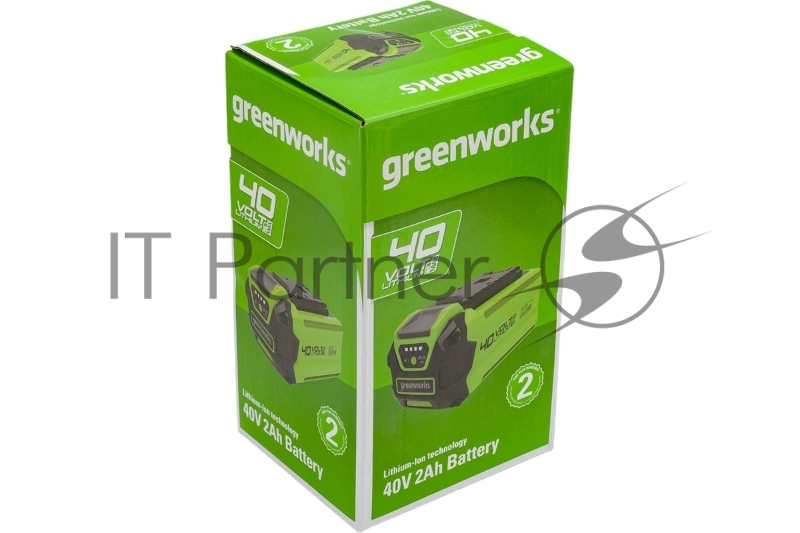 Аккумулятор с USB разъемом GreenWorks G40USB2 для техники 40V, 2 А.ч