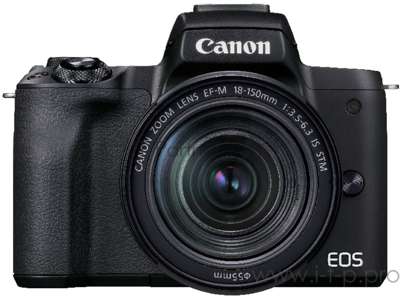 Фотоаппарат Canon EOS M50 Mark II черный 24Mpix 3 4K WiFi EF-M18-150 IS STM LP-E12 (с объективом)