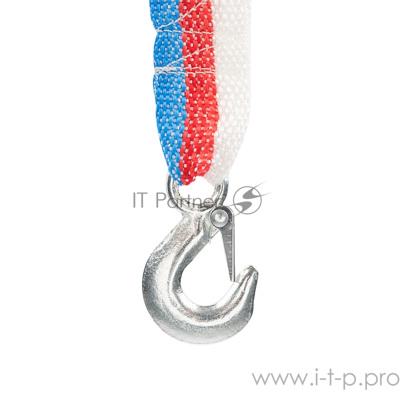 Трос буксировочный REXANT 3.5 т, 5 м, с двумя крюками, в чехле