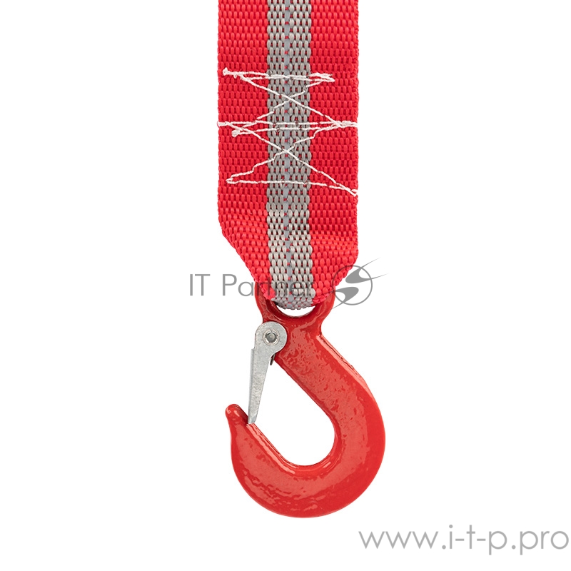 Трос буксировочный REXANT со светоотражающей лентой, 5 т, 4 м, с двумя крюками