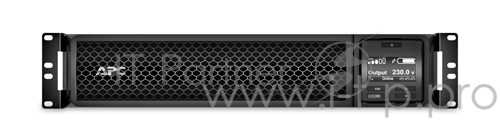 ИБП APC Smart-UPS SRT RM SRT2200RMXLI Black {2200VA/1980W, On-Line, Extended-run, Rack 2U}