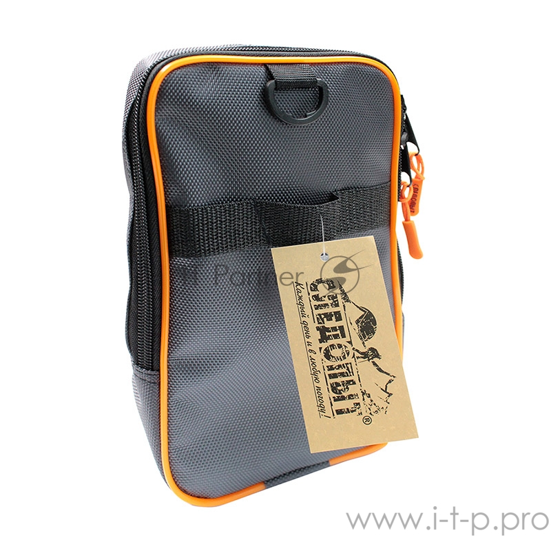 Сумка рыболовная СЛЕДОПЫТ Module Bag 25, 25х15х5 см, цв. серый + 1 коробка LUNO 18/16/