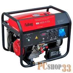 Генераторы, Блоки автоматики FUBAG BS 6600 А ES 568281/838204/838757 { 6.6 / 6.0 кВА, 26 А, 25 Объем бака, л, 220 В, 87 Вес, кг }